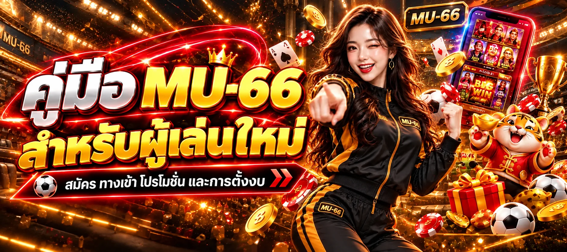 MU-66 คู่มือผู้เล่นใหม่ สมัคร ทางเข้า โปรโมชั่น